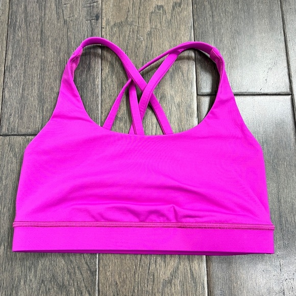 Lululemon Energy Bra Polar Pink - Picture 3 of 7